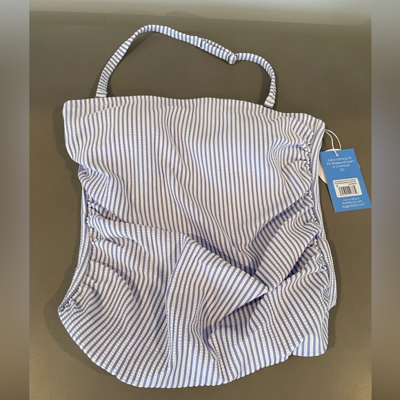 NWT RUFFLE BUTTS Womens' Convertible Tankini Top SIZE SMALL - Picture 2 of 5